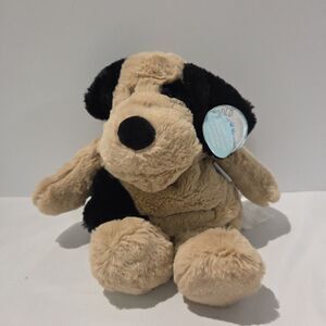 Cozy Hugs Microwavable Plush Dog Stuffed Animal Hot Cold Soothing Comfort 13"